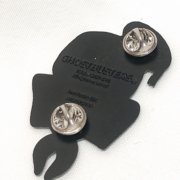 Ghostbusters 2.75" Stay Puft Marshmellow Man Pin LIKE NEW Missing Paint On "P" F - Picture 3 of 4